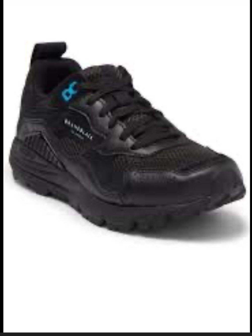 BRAND-BLACK nomo 2.0 SNEAKERS 5.5 black womens worn once black vibram sole